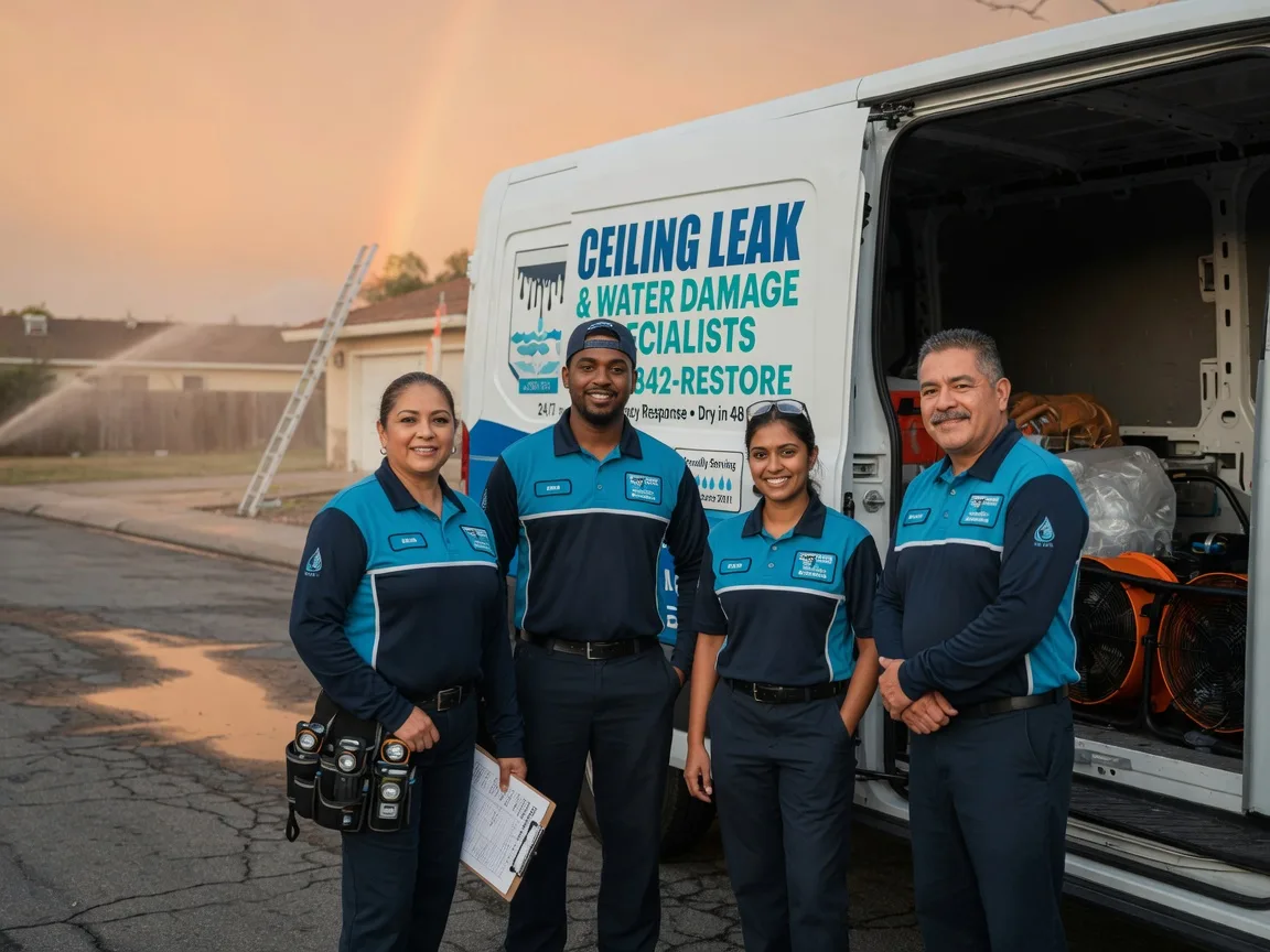 Ceiling Leak Cleanup company in Long Pond, PA